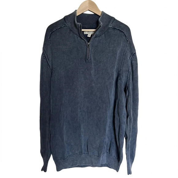 Cabela’s • Navy ¼ Zip Pullover - Picture 1 of 5